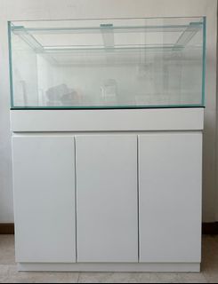 Ultra Clear Aquarium with Cabinets