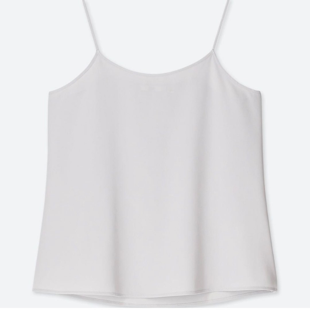 UNIQLO drape camisole top, Women's Fashion, Tops, Sleeveless on Carousell