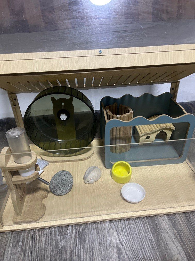Used Hamster Enclosure, Pet Supplies, Homes & Other Pet Accessories on ...