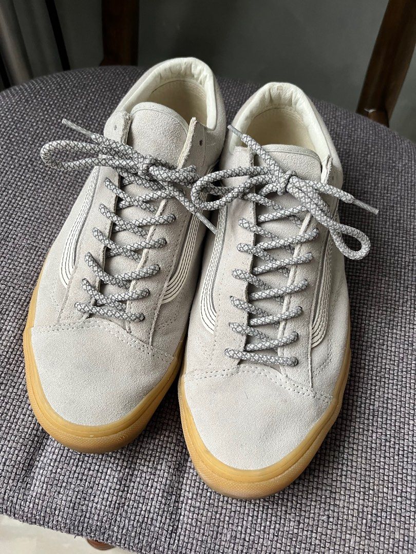 Mens khaki vans discount