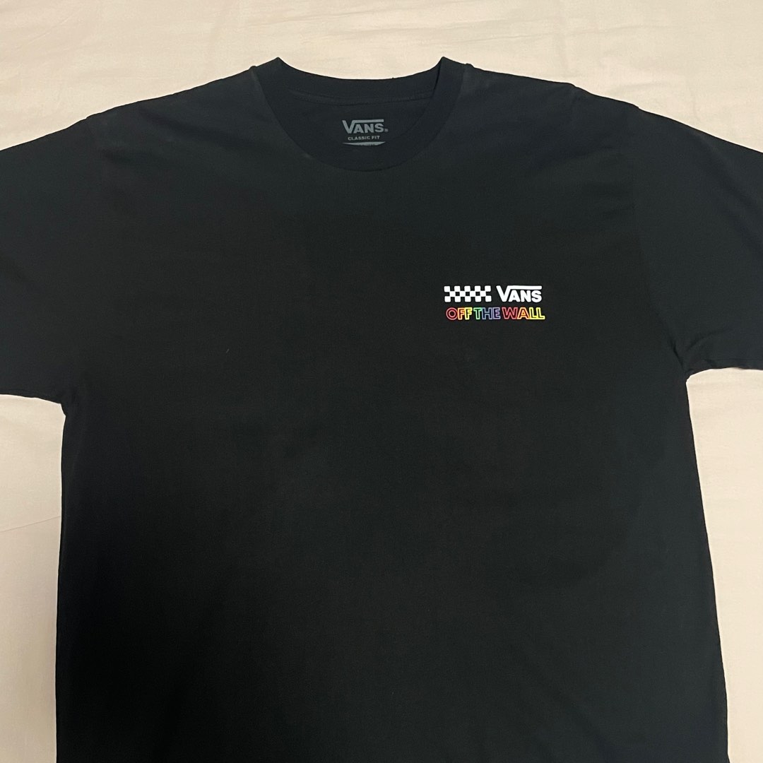 Rainbow on sale vans logo