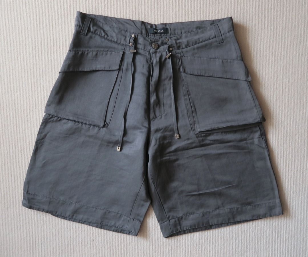 Versace cargo shorts top