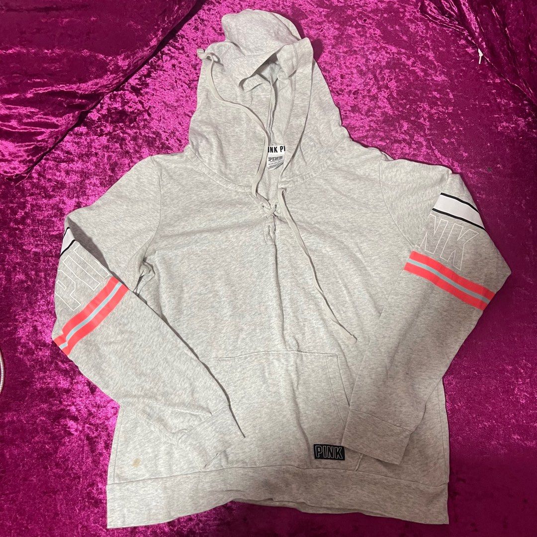Gray victoria secret jacket sale