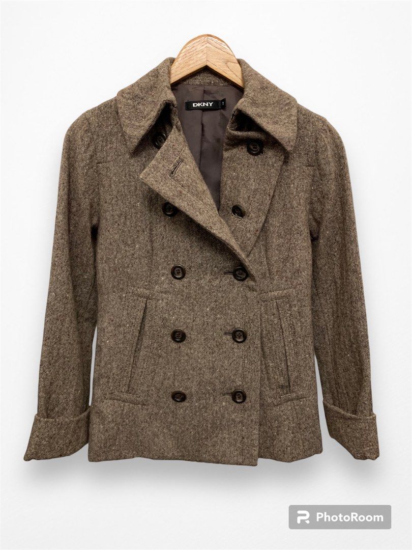 Dkny online peacoat women's