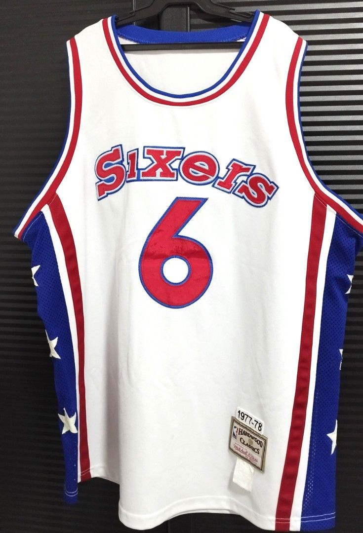 julius erving swingman jersey