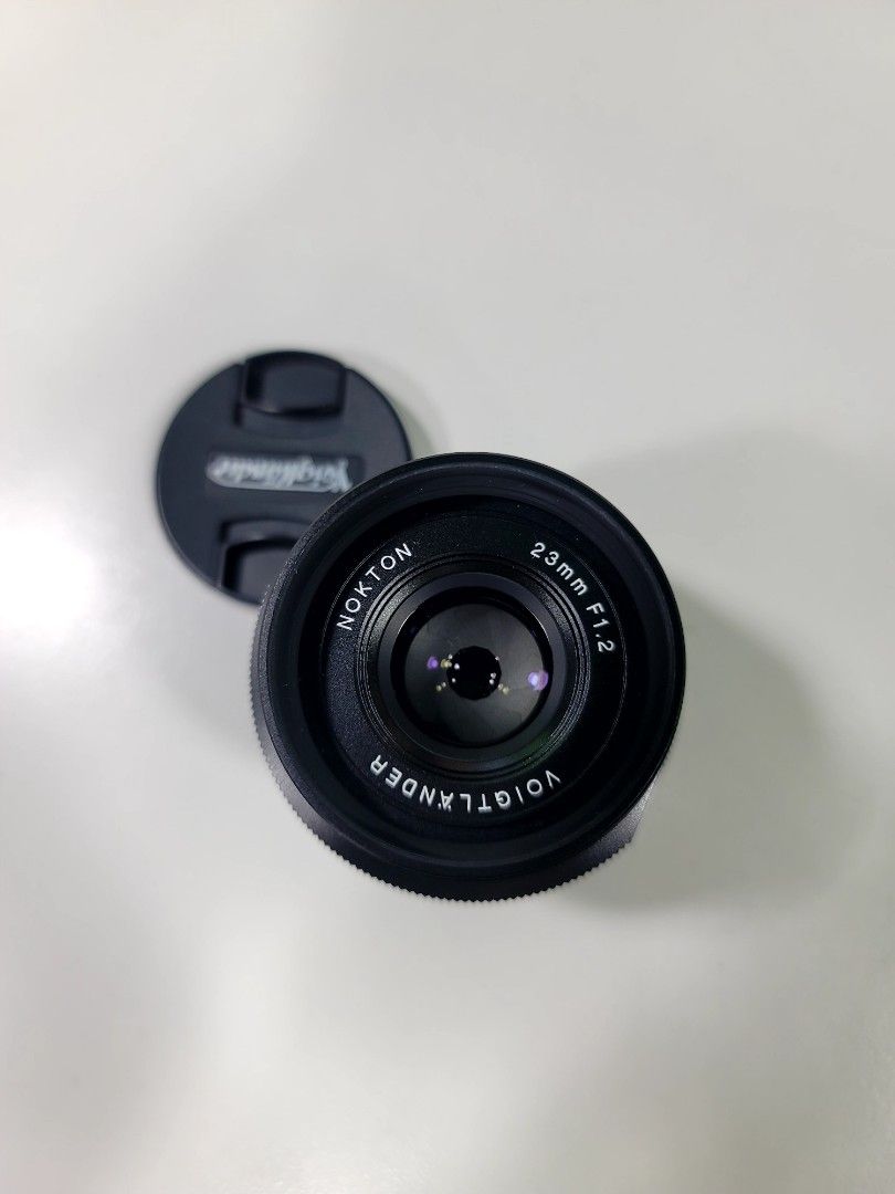 voigtlander 23mm f1.2 for fuji x mount, 攝影器材, 鏡頭及裝備