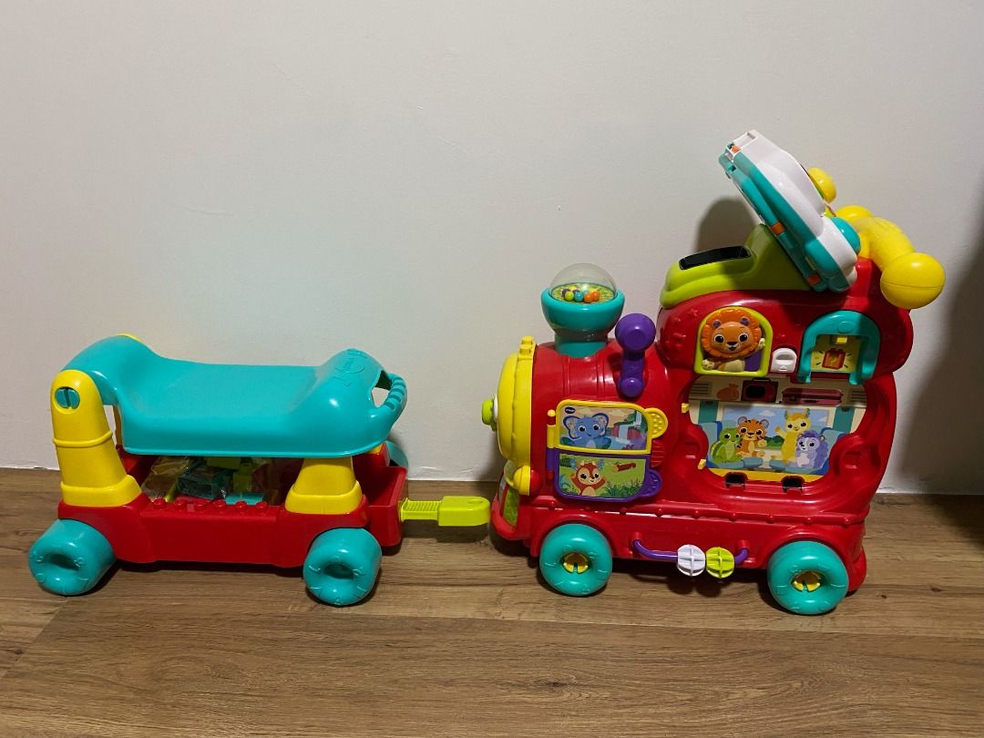 Vtech 4 in 1 learning letters train with box babies kids infant
