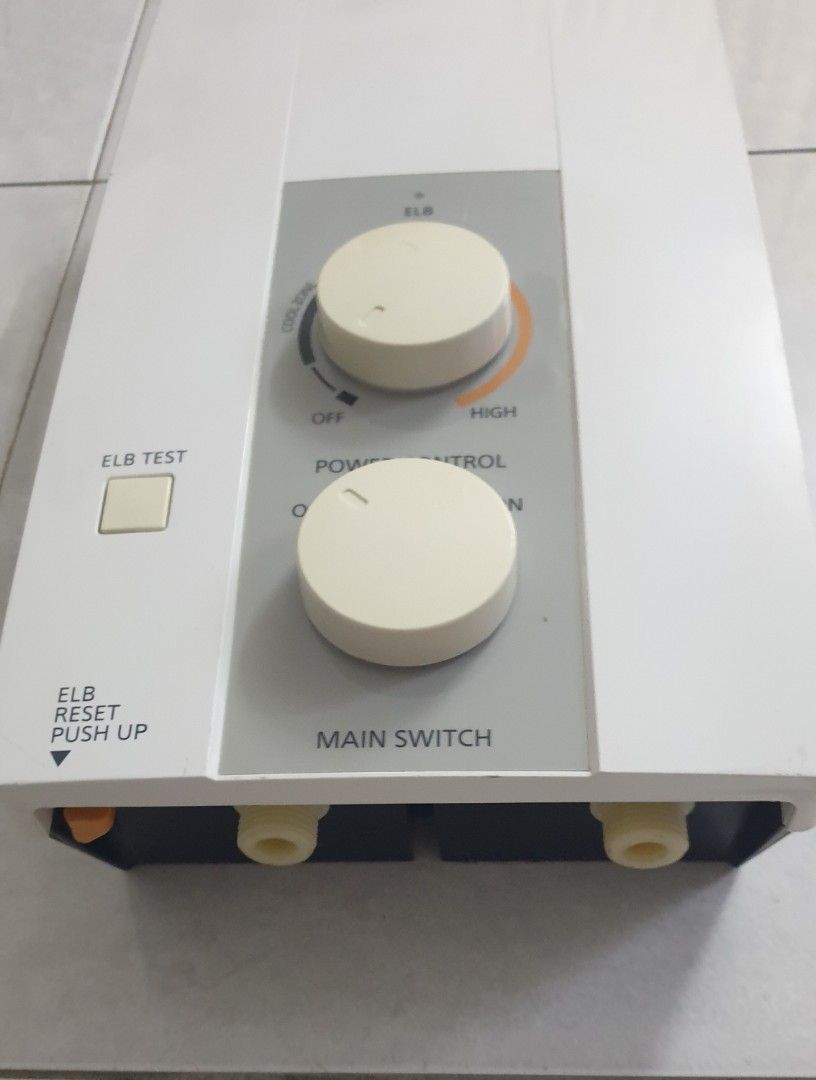 Water Heater Panasonic DH3JL3 Used, TV u0026 Home Appliances, Water Heater u0026  Instant Showers on Carousell