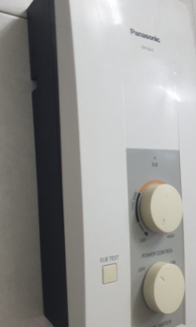 Water Heater Panasonic DH3JL3 Used, TV u0026 Home Appliances, Water Heater u0026  Instant Showers on Carousell