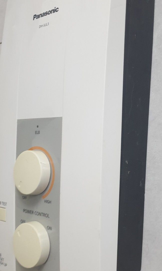 Water Heater Panasonic DH3JL3 Used, TV u0026 Home Appliances, Water Heater u0026  Instant Showers on Carousell