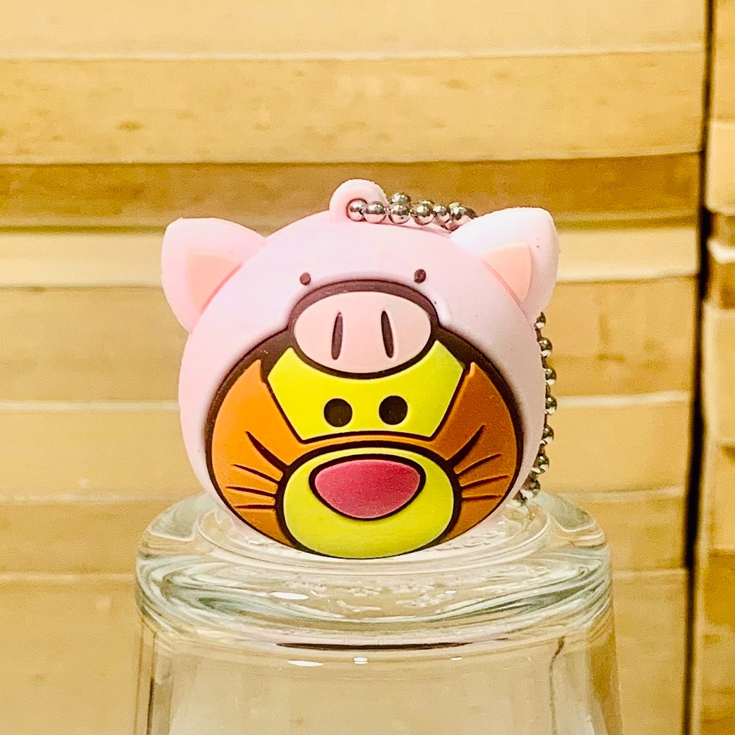 Winnie The Pooh Tigger in Pig Costume Key Chain Bag Accessory