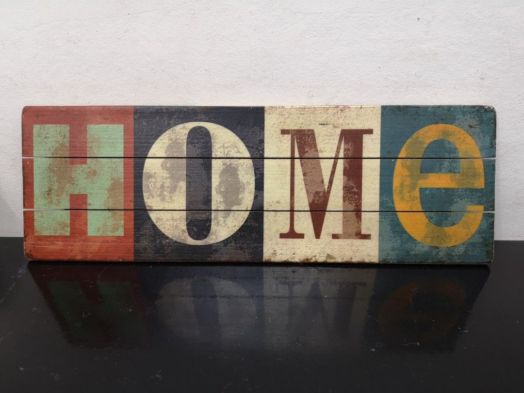 Wooden Home Wall Display (Category: Wall Decor) located in Las Pinas. Submitted by offtonewhome (Listing ID 1251092931, Image 1). Description: This is a really nice accent to your home decoration. Marker displayed for size reference..