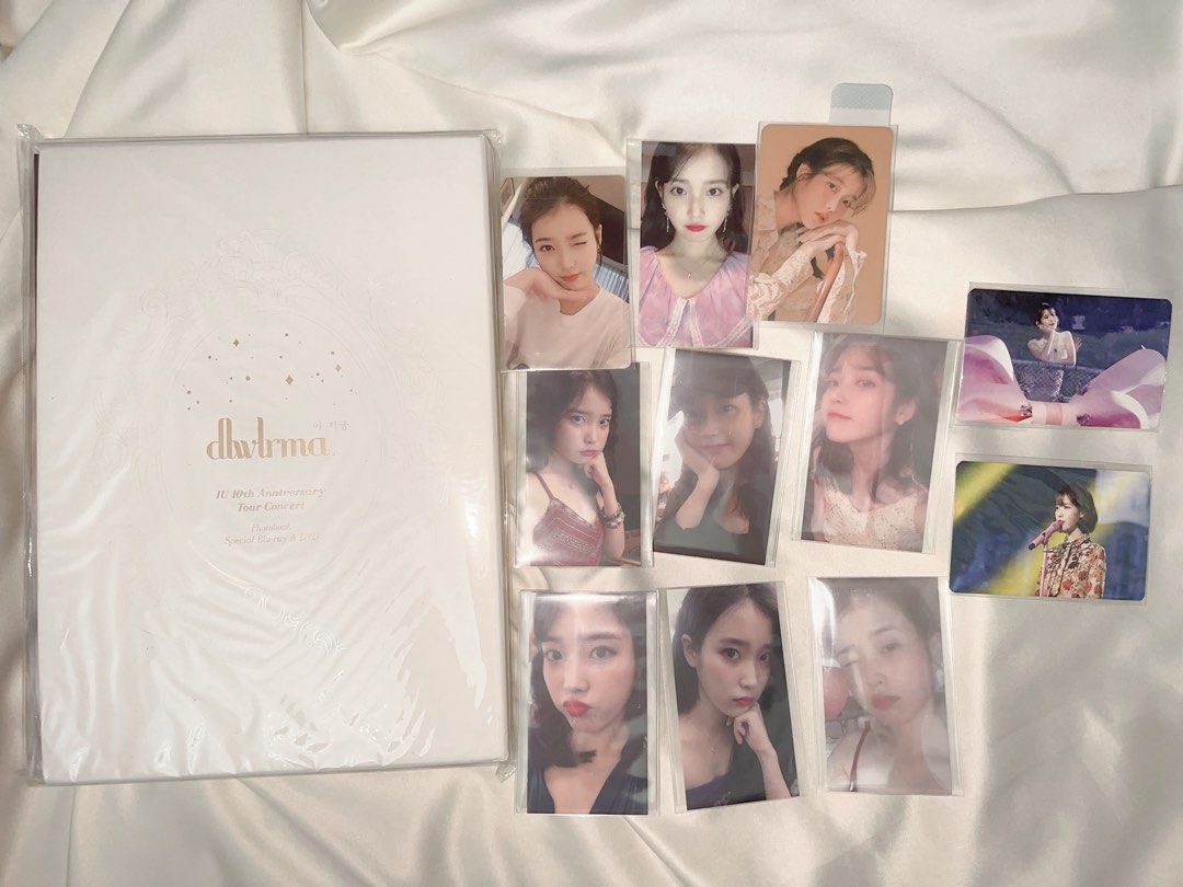 wts] IU photocards albums dlwlrma concert 10th anniversary