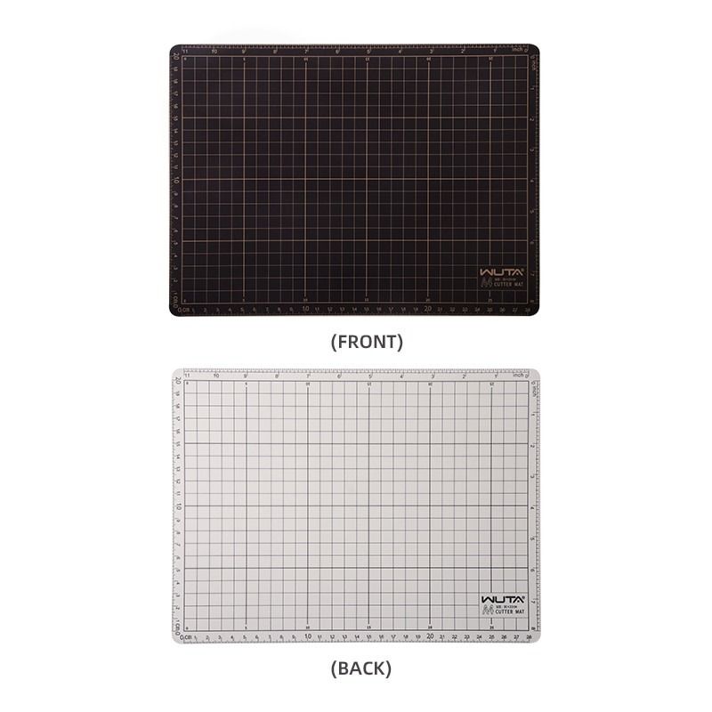 WUTA New Fabric Cutting Mat, Leather Cutting Board A1 A2 A3 A4 A5  Professional Self Healing Quality Double-Sided Craft Tool Set