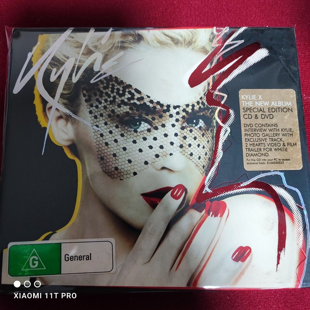 90％new Kylie Minogue - X CD Album ( Special Edition with