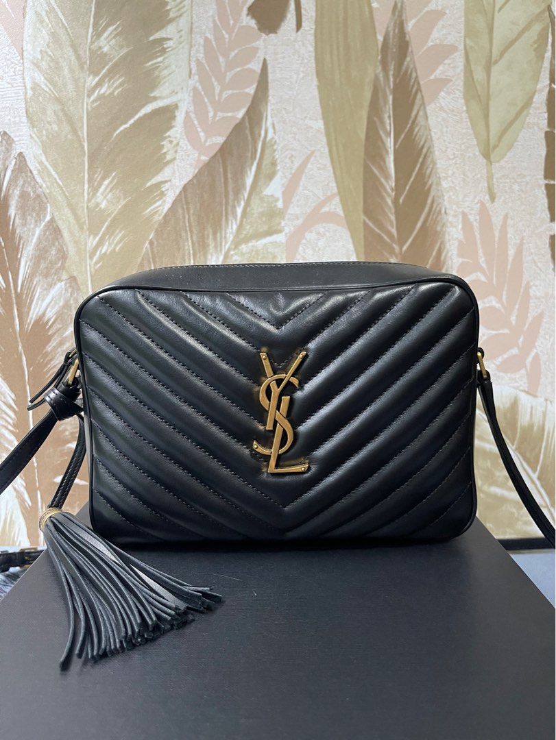 YSL Lou Camera Bag in Smooth Leather, Women's Fashion, Bags & Wallets,  Cross-body Bags on Carousell