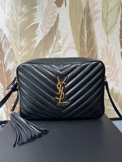 Ysl camera bag dark beige, Women's Fashion, Bags & Wallets, Cross-body Bags  on Carousell