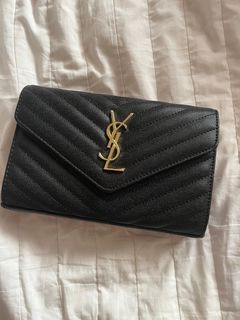 YSL Small Wallet on Chain in Beige with GHW YSL Kuala Lumpur (KL),  Selangor, Malaysia. Supplier, Retailer, Supplies, Supply