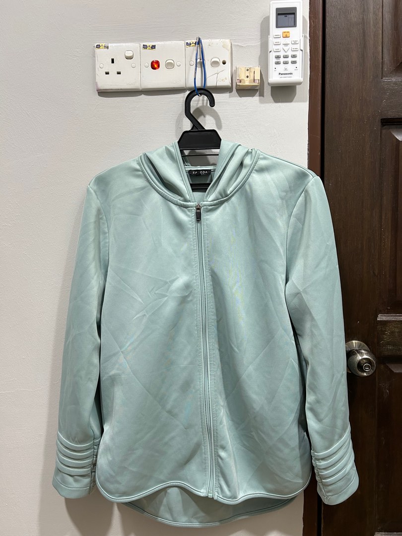 Zalora Basics Zipper Jacket Women s Fashion Coats Jackets and