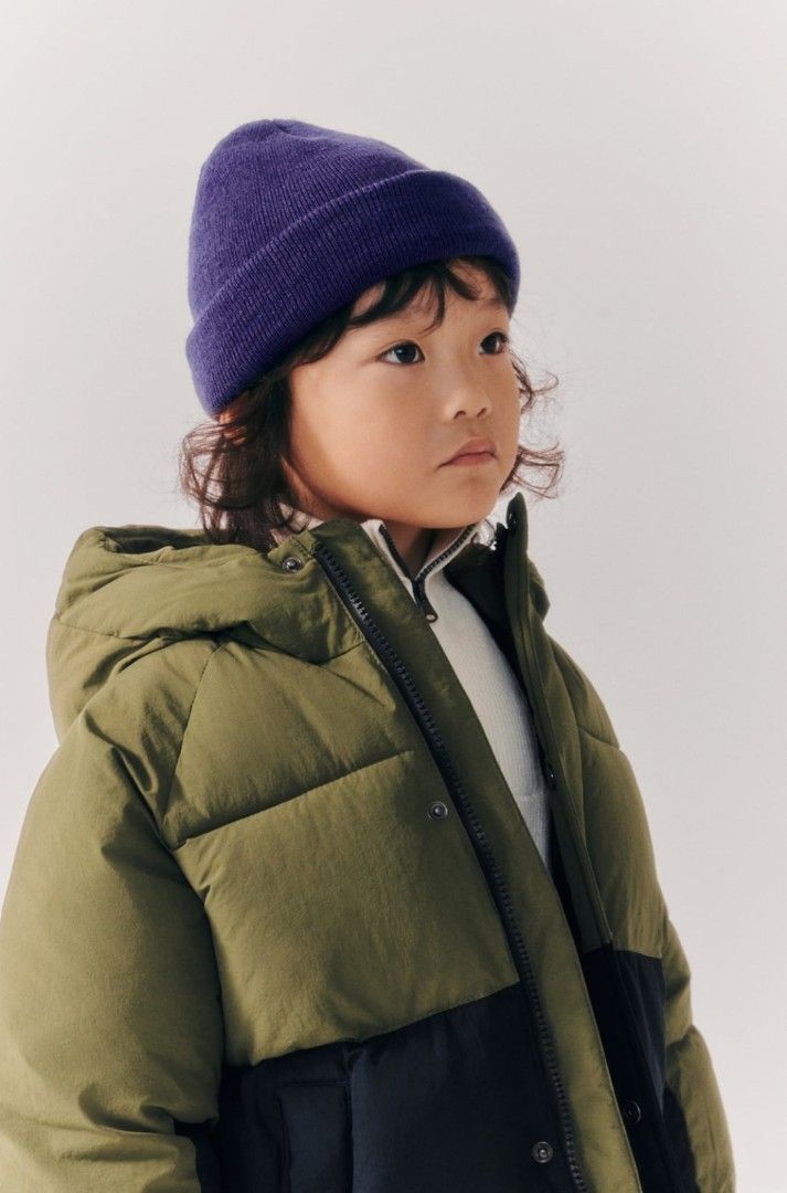 Zara boys puffer hot sale
