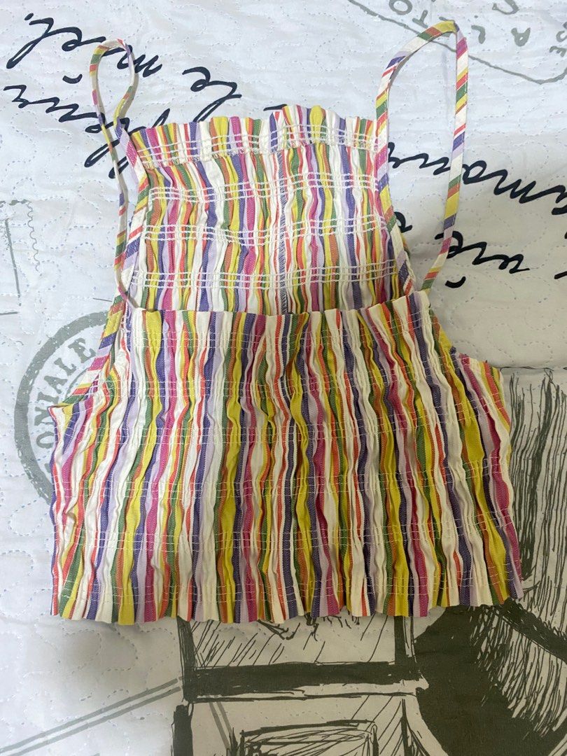ZARA Sleeveless Top (Category: Sleeveless) located in Santo Tomas. Submitted by nicsdecluttering (Listing ID 1251043466, Image 2). Description: - Authentic !! - Used Once - Negotiable - Can do LBC COP/COD & J&T COD - Payment thru gcash! - Message me for more inquiries .