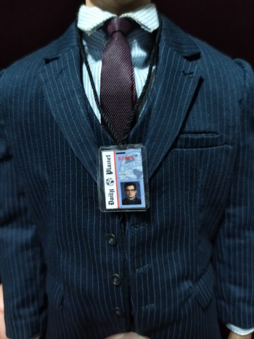 1/6 scale toy Daily Planet reporter pass for Clark Kent superman movie
