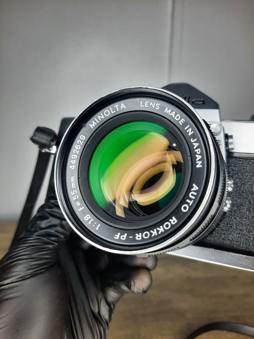 MINOLTA SR-7(+ROKKOR-PF 55mm F1.8)#330 - フィルムカメラ