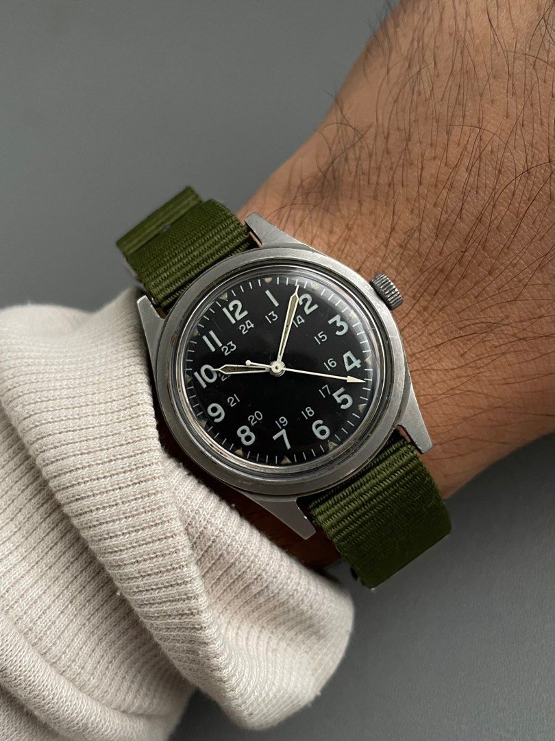 Vintage benrus military watch 2025