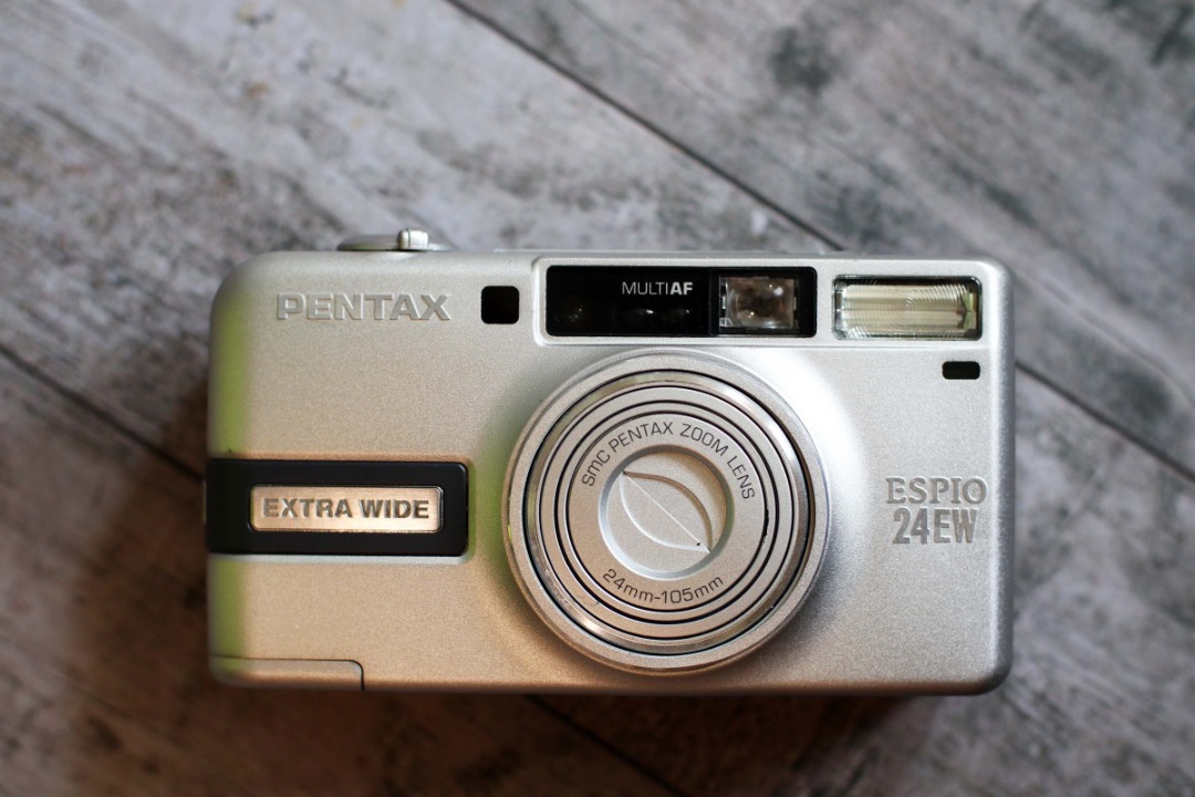 Pentax Espio 24EW 罕有24mm超廣角Tiara Silvi TVS R1s GR1 Mju-II