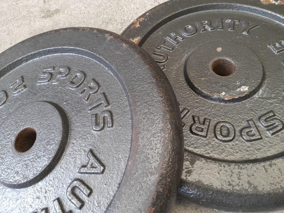 45 lbs. / 20.4 kg Sports Authority Weights / Plates on Carousell