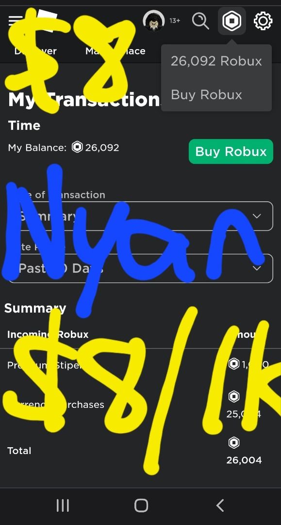 1000 ROBUX + ROBLOX PREMIUM ONE MONTH, Video Gaming, Video Games on  Carousell