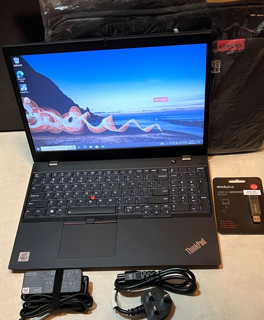 95%新Lenovo Thinkpad L15, 10代i5-10210U, 16GB. 全新512G SSD + 1TB