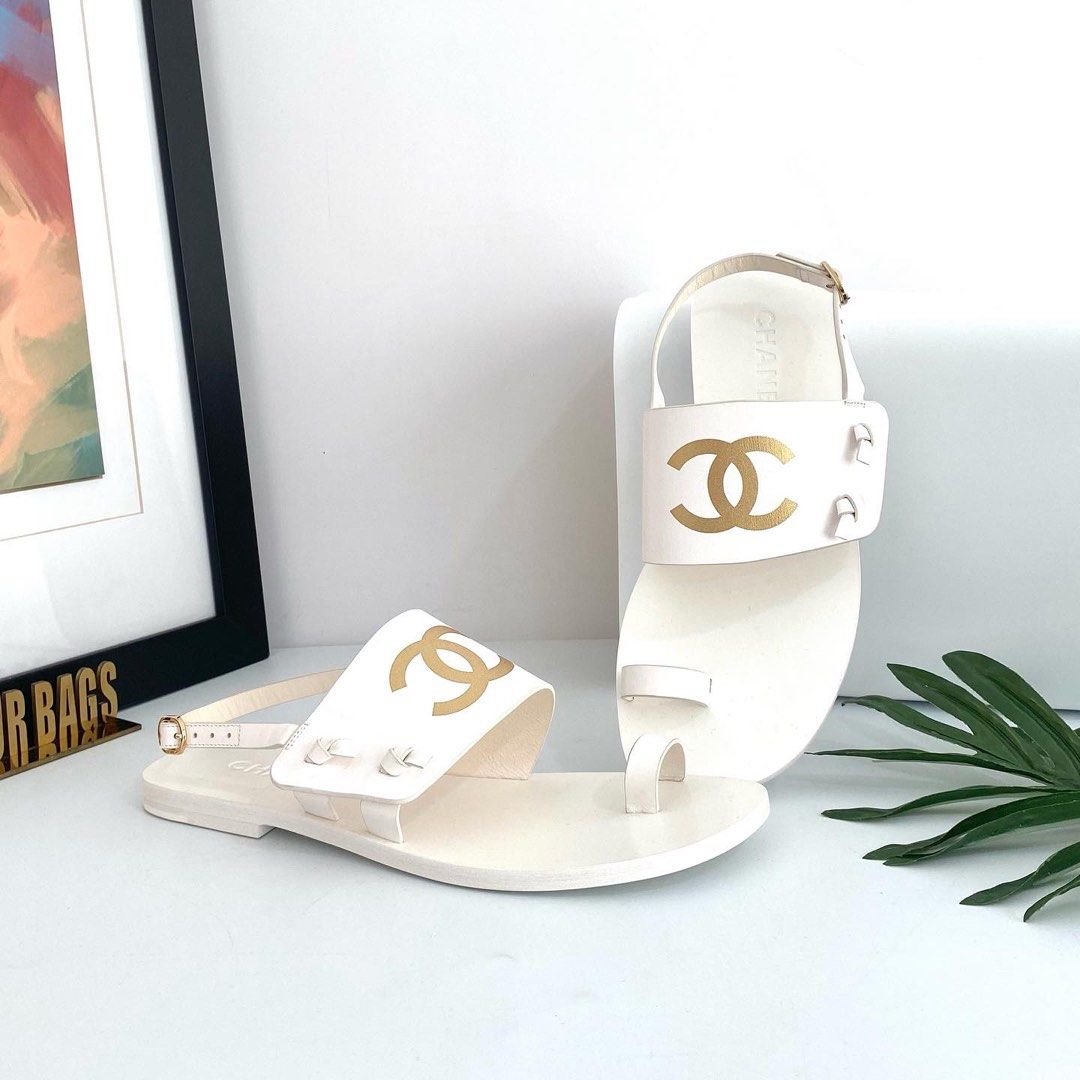 Chanel toe ring clearance sandals