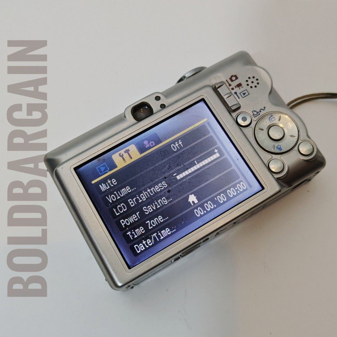 📸 Canon IXUS 55 CCD Digital Camera Video Camcorder Mega