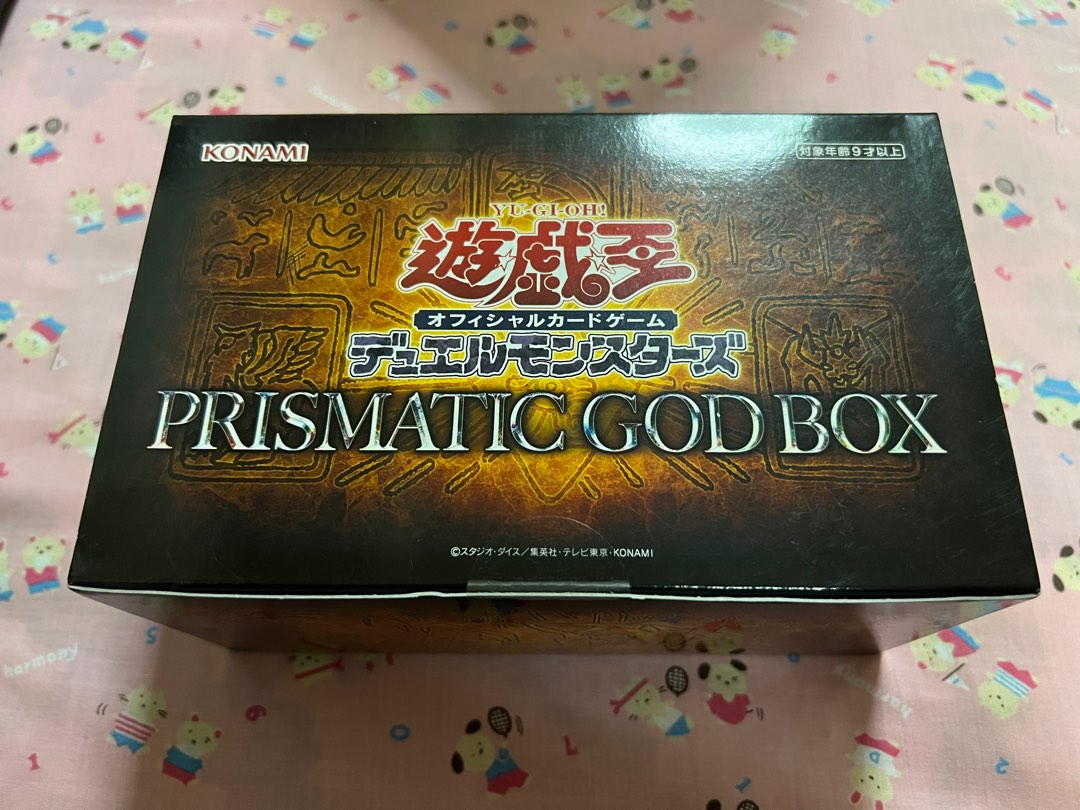 遊戲王prismatic god box 神盒三幻神巨神兵, 興趣及遊戲, 玩具& 遊戲類