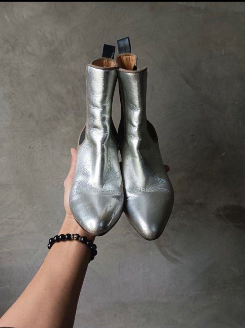 Acne best sale silver boots