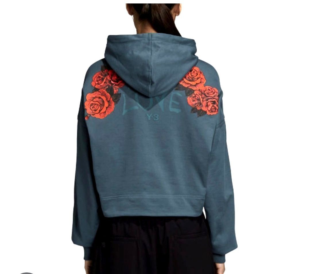 Y-3 WOMEN YOHJI LOVE HOODIE (GREEN / PETROL GREEN), Women's Fashion, Coats,  Jackets and Outerwear on Carousell