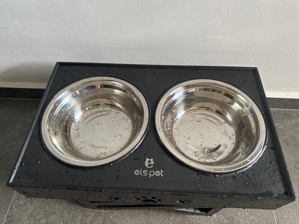 Elevated water bowl discount