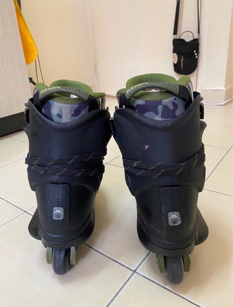 Aggressive Inline Rollerblade (Category: Skates, Rollerblades & Scooters) located in Cyberjaya. Submitted by likscepr (Listing ID 1251216795, Image 3). Description: Uk6 Flat setup Dm for more details .