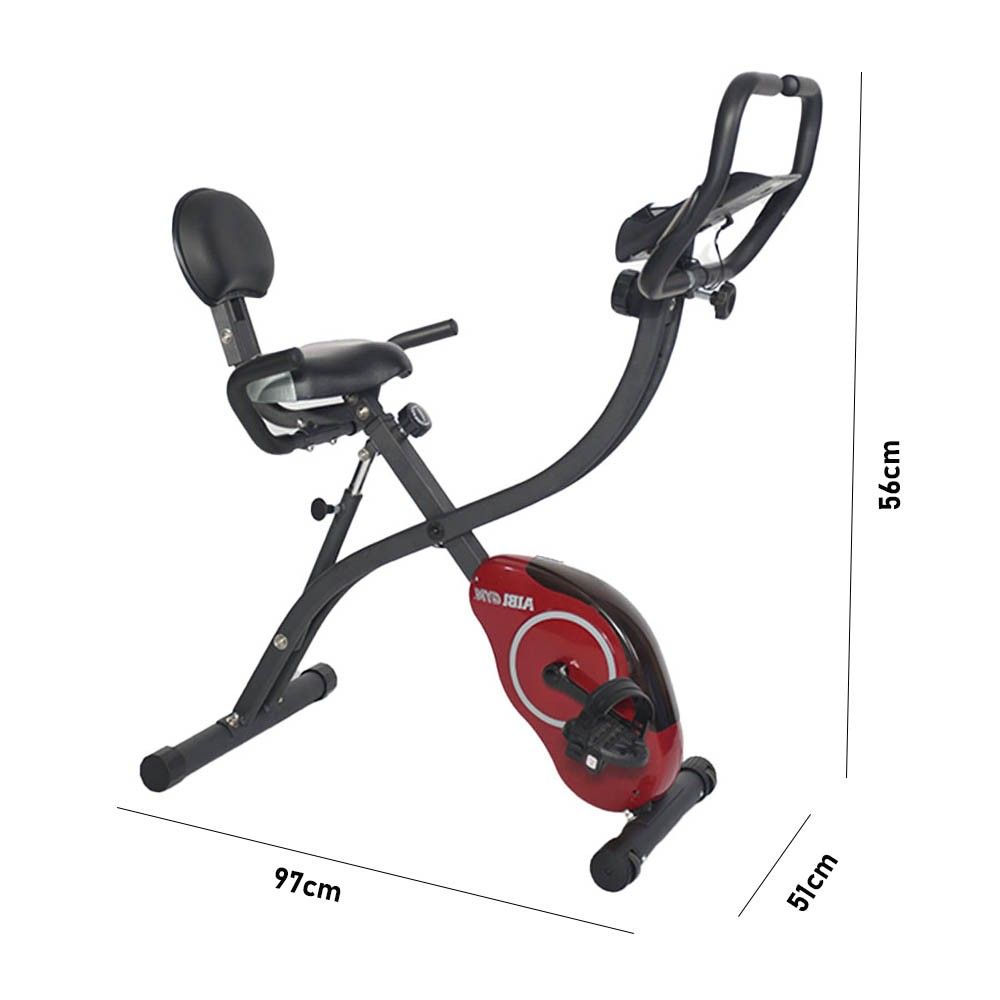 Foldable upright bike deals