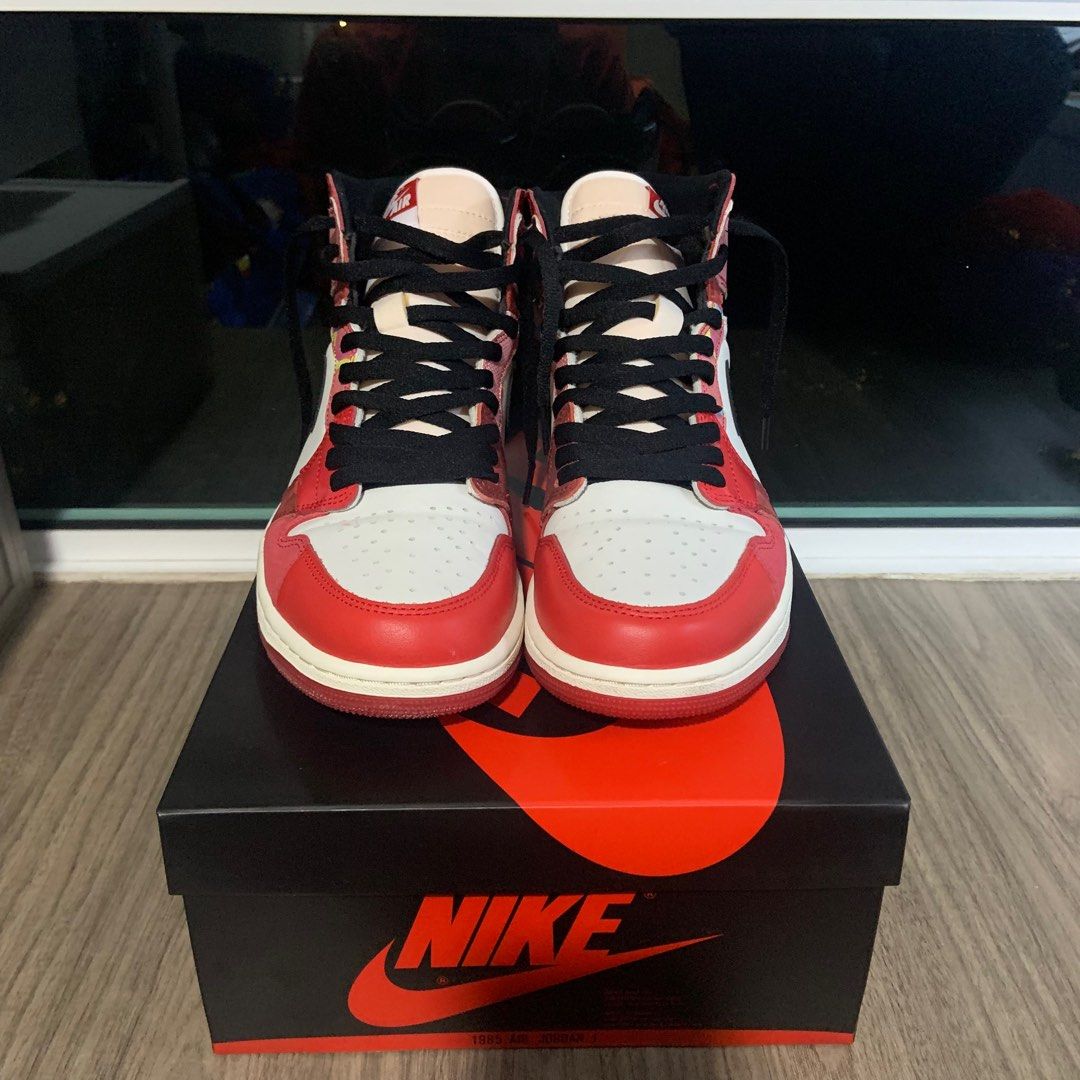STEAL Air Jordan 1 Retro High OG Next Chapter Spiderman across