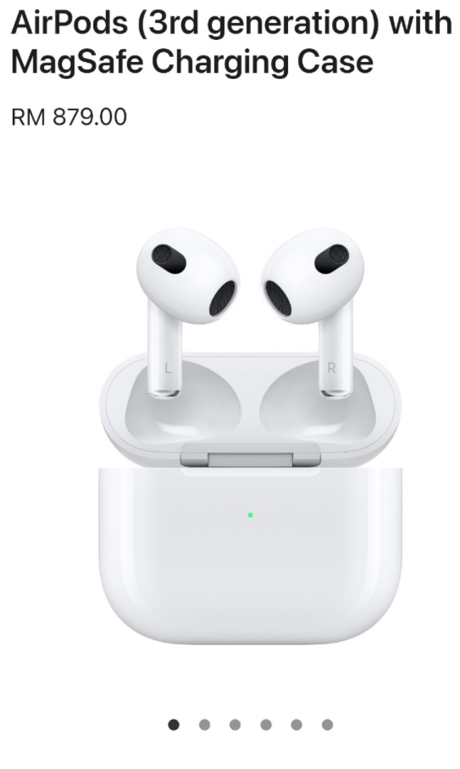 Buy AirPods (3rd generation) with MagSafe Charging Case - Apple