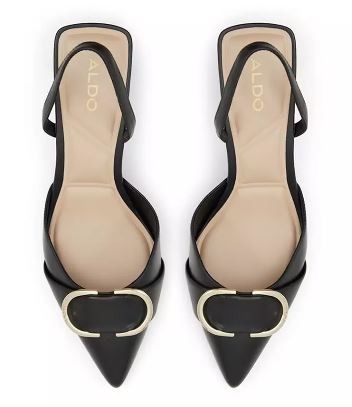 Aldo Otylia Women Slingback Heeled Shoes Black