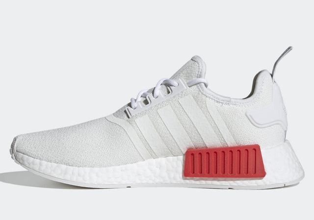 All time classics : THE OG WHITE ADIDAS NMD R1 Men US10.5, Men's Fashion,  Footwear, Sneakers on Carousell