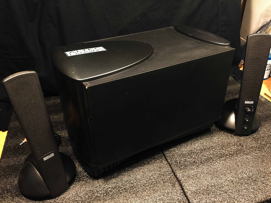 Altec lansing multimedia powered subwoofer 2025