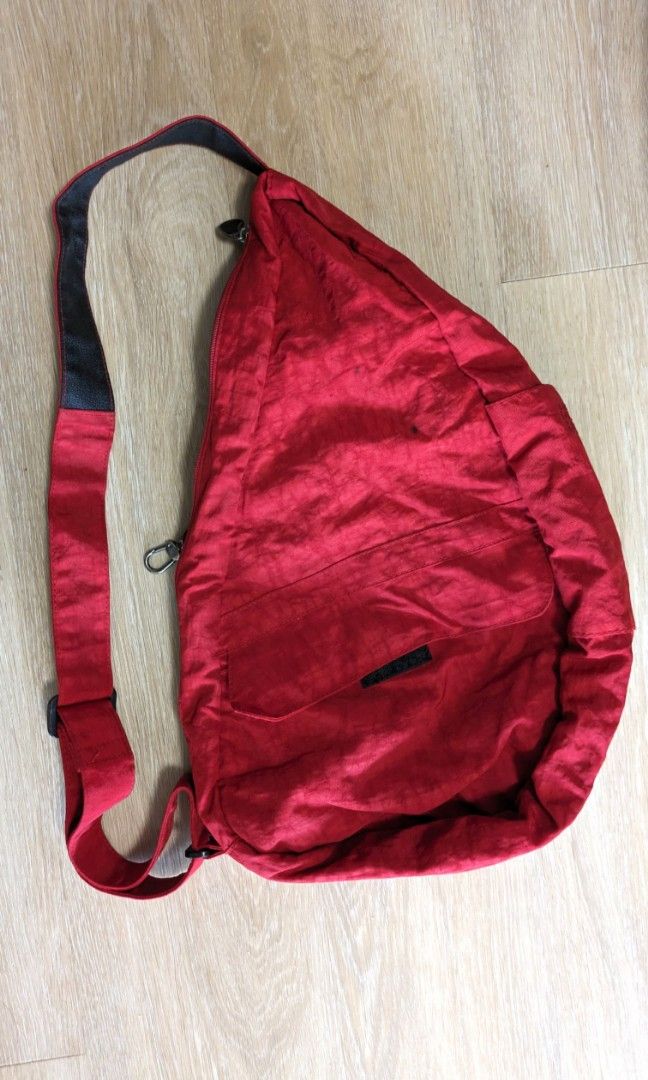 Ameribag Red Sling Bag Men s Fashion Bags Sling Bags on Carousell