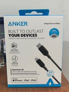 Anker Powerline III USB C to Lightning Connector 3ft MFI Cable Fixed Price