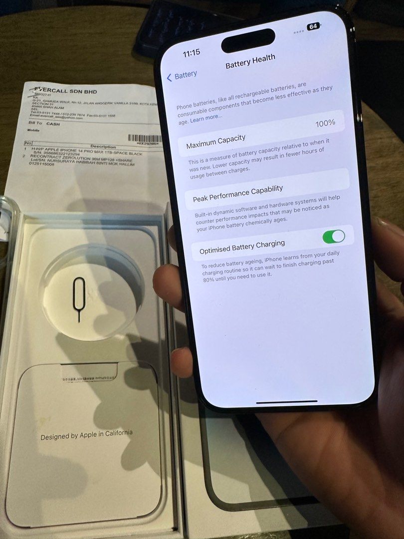 Apple iPhone 14 Pro Max (1 Terabyte) ( LIKE NEW ), Mobile Phones