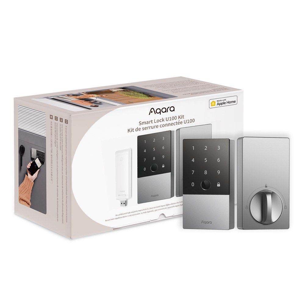 Aqara U100 Zigbee Smart Lock, Furniture & Home Living, Security & Locks ...