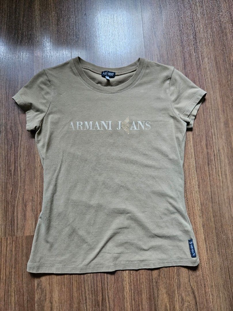 Armani jeans top womens sales